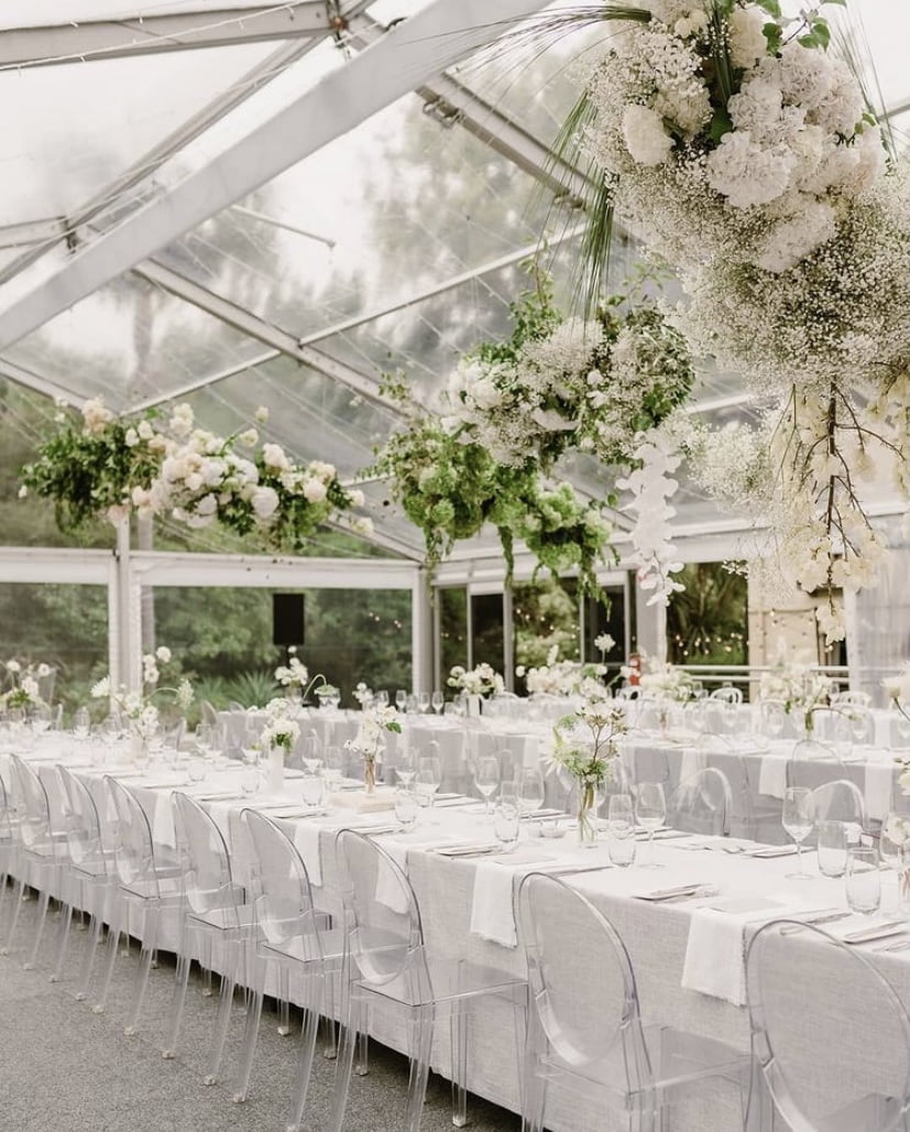 elegant table linen for wedding